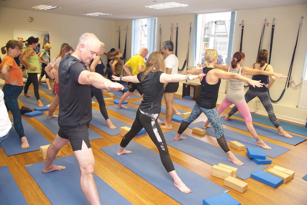Participants Workshop Congleton Iyengar Yoga Centre